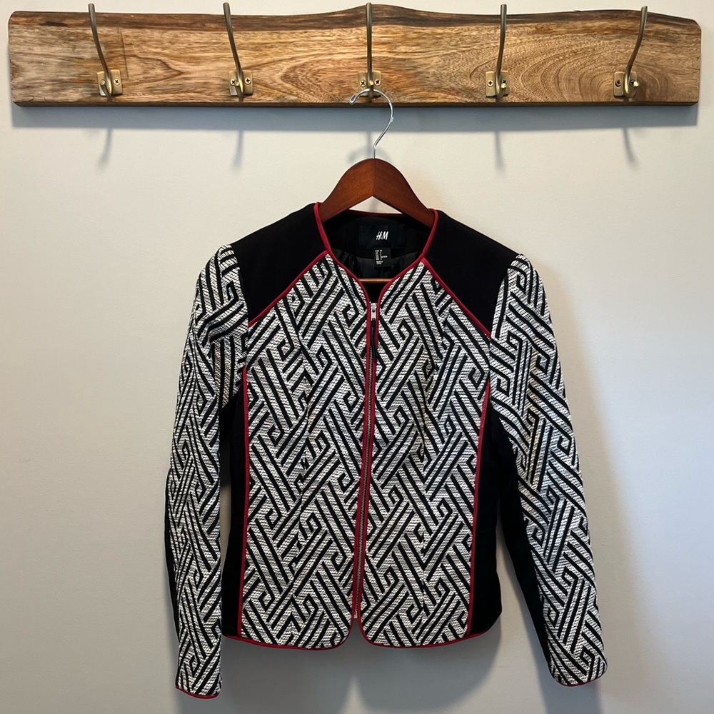 Chevron Striped Jacket